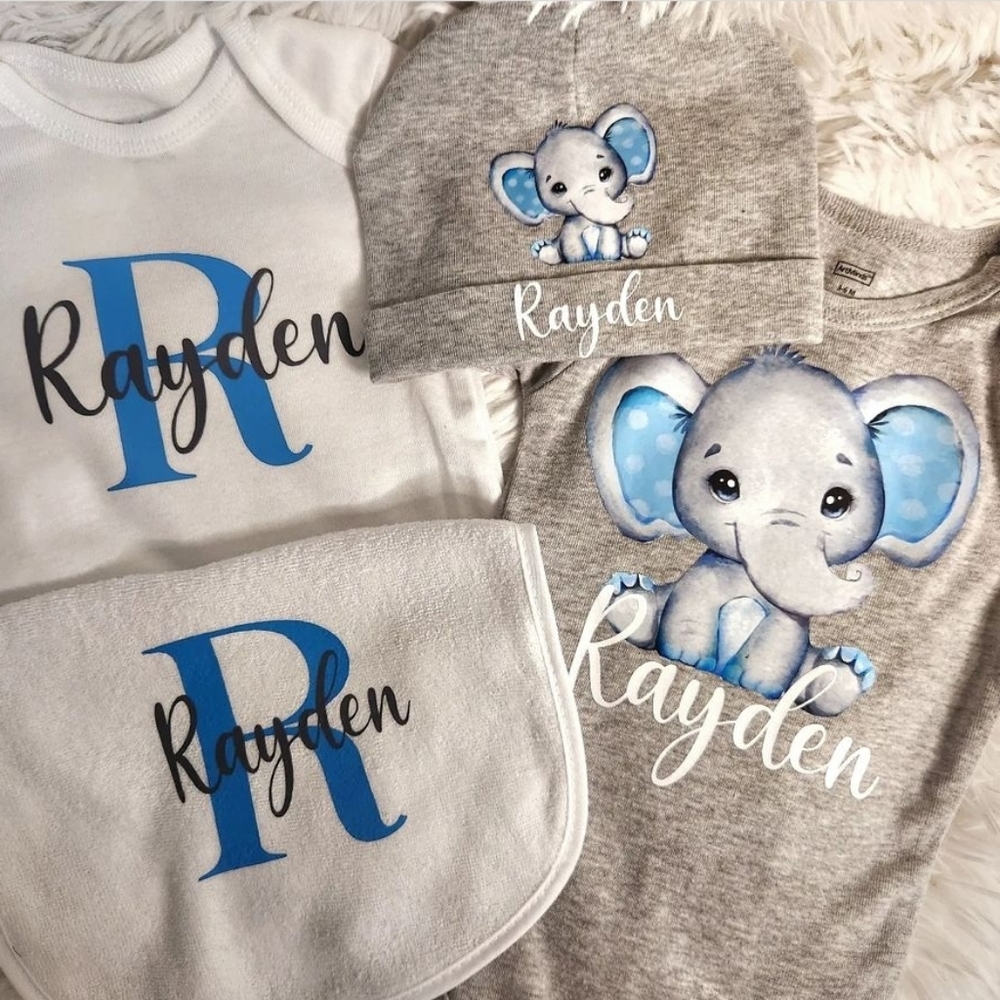 Baby Elephant Bundle Set